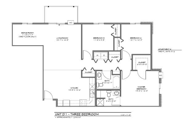 apartment floorplan diagram