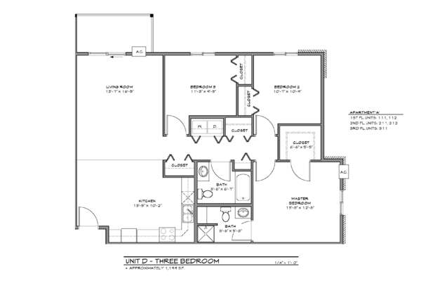 apartment floorplan diagram