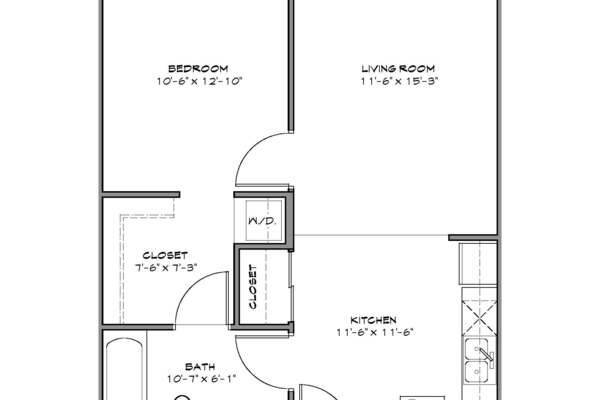 apartment floorplan diagram